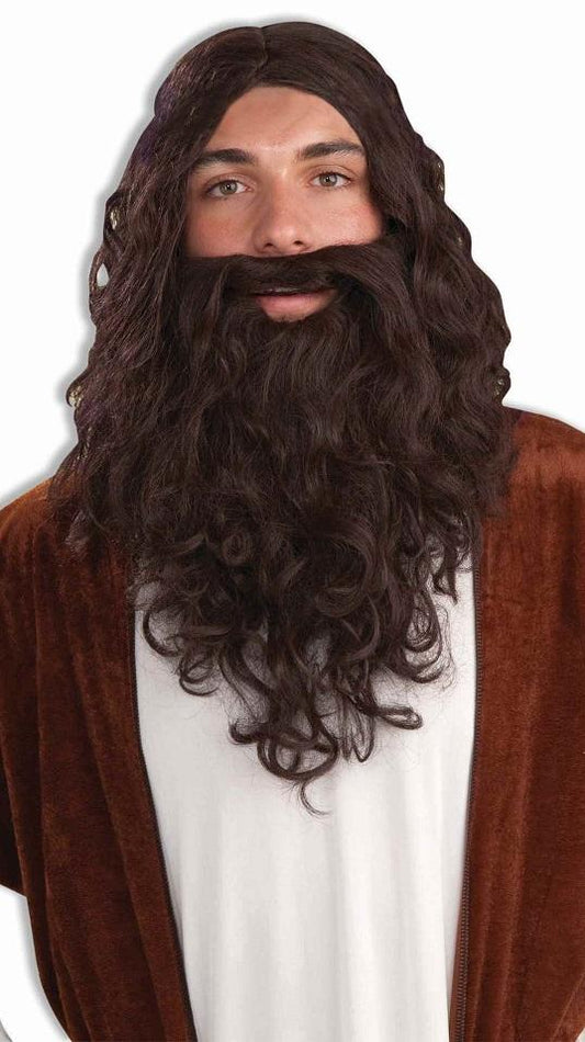 Biblical Jesus Adult Wig & Beard Set