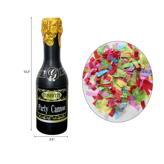 Champagne Confetti 12in Cannon
