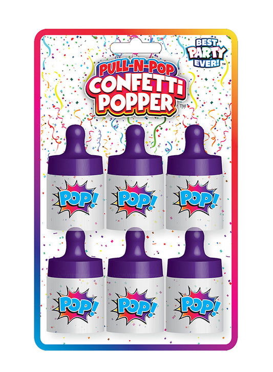 Pull-N-Pop Confetti Poppers