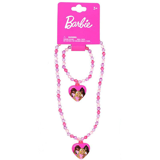 Barbie Necklace & Bracelet Set