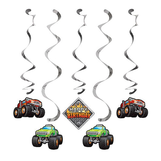 Monster Truck Rally Dizzy Danglers