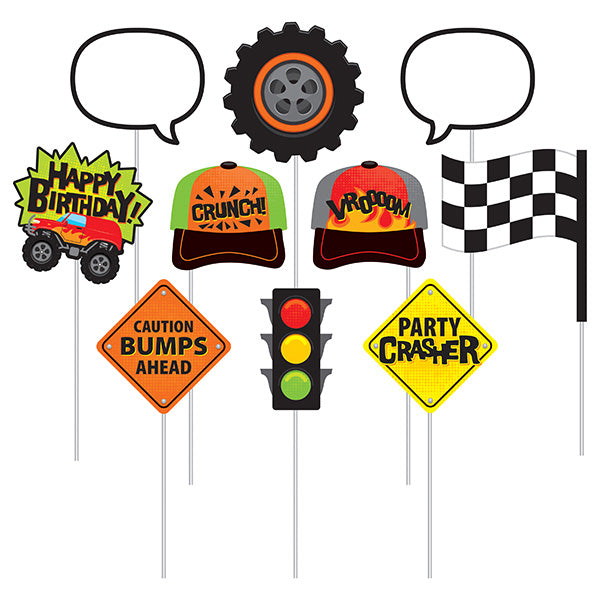 Monster Truck Rally Photo Booth Props – Party Depot Store