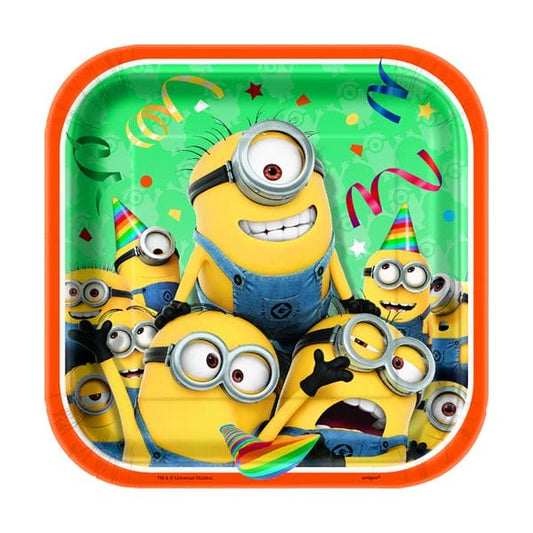 The Minions Luncheon Paper Plates 7in 8 Ct.