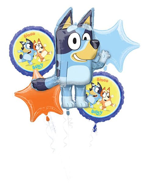 Bluey Balloon Bouquet 5ct