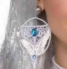 Lace Angel Earrings