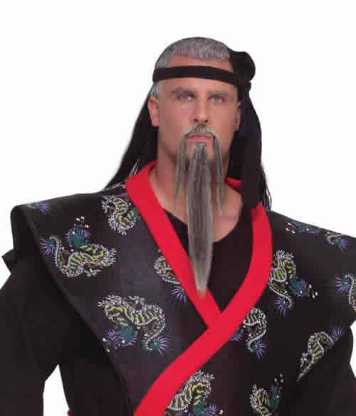 Warrior Grey Beard and Moustache