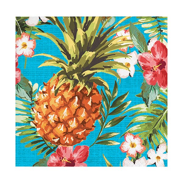 Aloha Blue Beverage Napkins