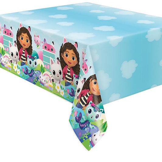 Gabby's Dollhouse 54 x 84in Plastic Table Cover