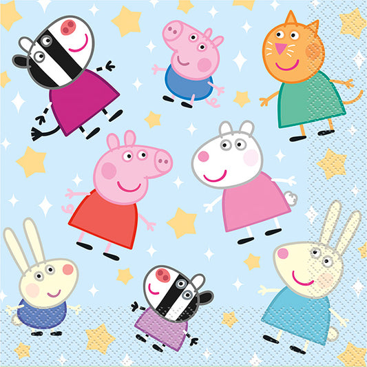 Peppa Pig Luncheon Napkins 16ct