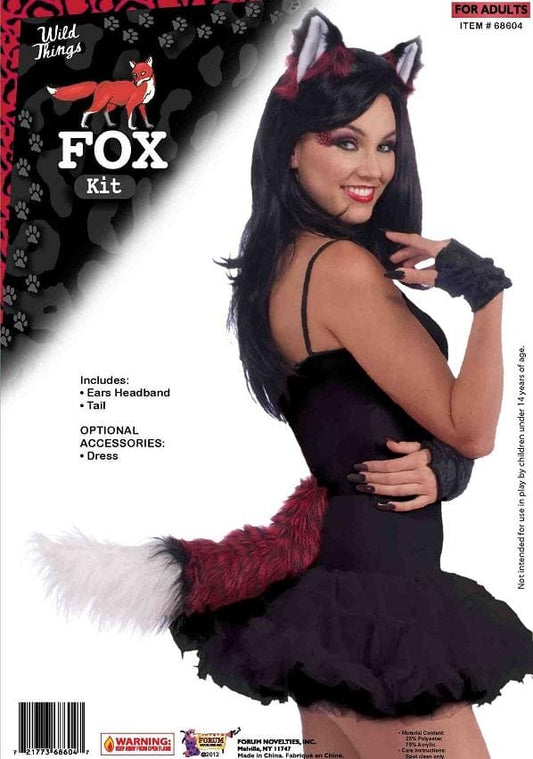Foxy Lady Costume Ears & Tail Set