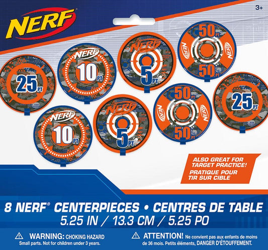 Nerf Target Centerpiece 8Ct