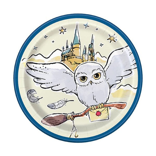 Harry Potter 7in Round Lunch Paper Plates 8ct