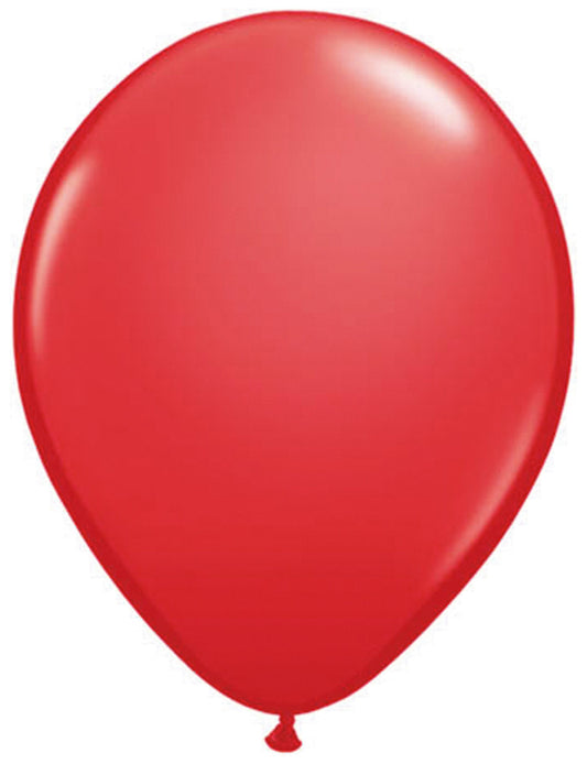 12" Crystal Red Latex Balloons 15ct