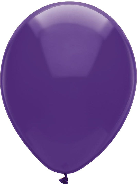 12" Crystal Purple Latex Balloons