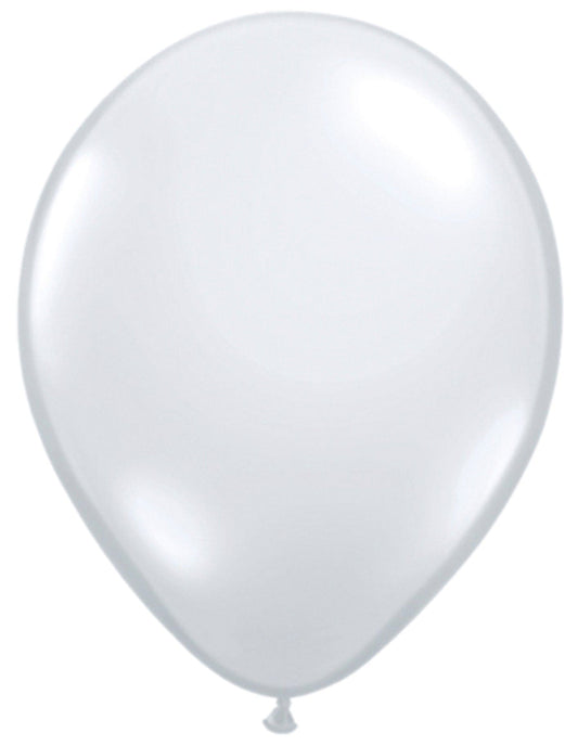 12" Crystal Diamond Latex Balloons 15ct