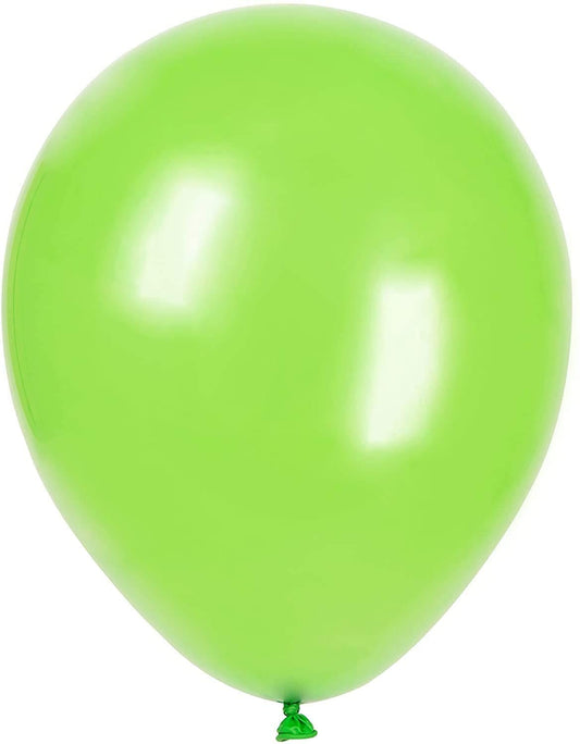 12" Lime Green Latex Balloons 15ct