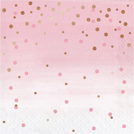 Rose all Day Dots Luncheon Napkins