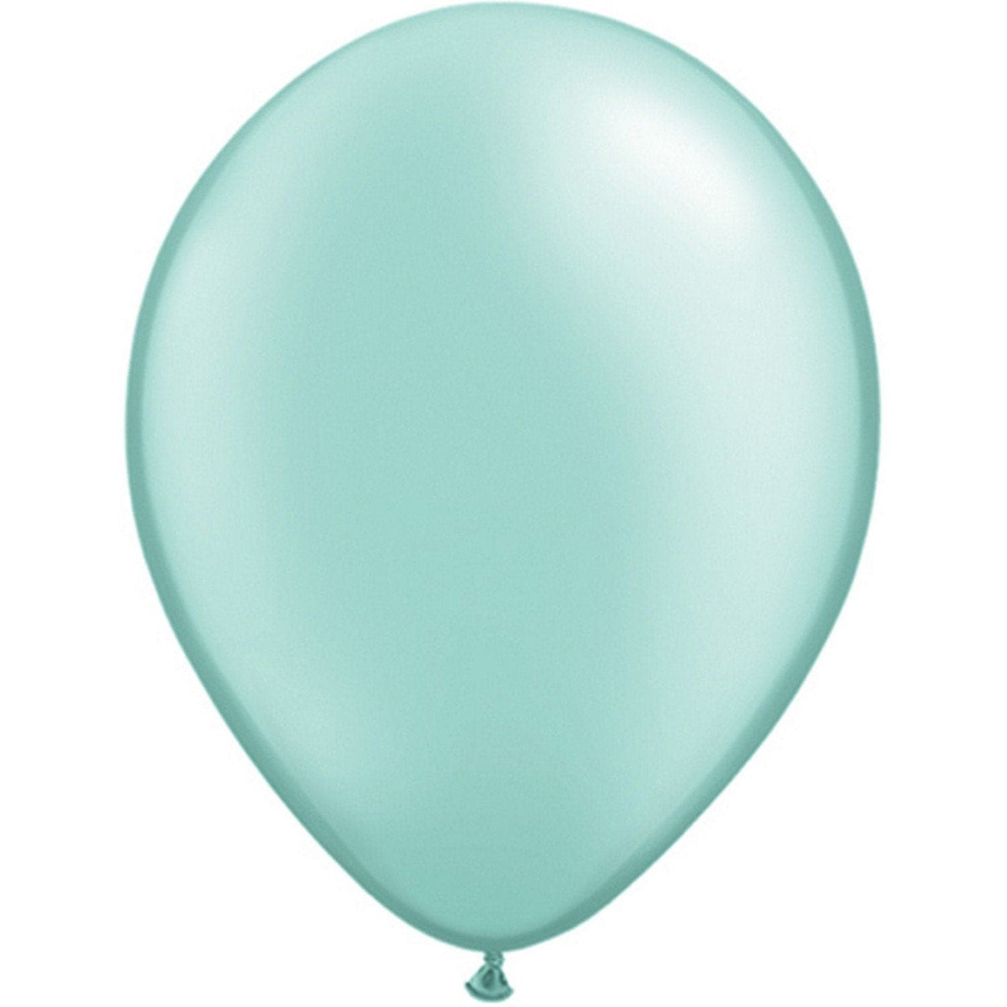 12" Pearl Mint Green Metallic Balloons 12ct