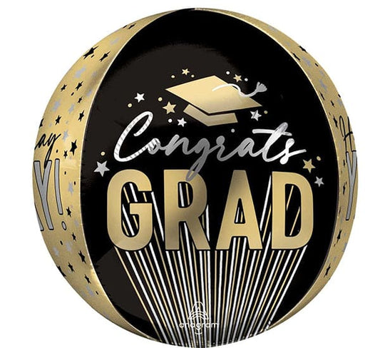 Congrats Grad Cap 16in Orbz Balloon