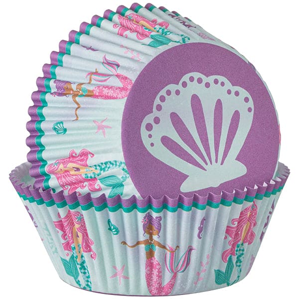 Mermaid Baking Cups 48pcs
