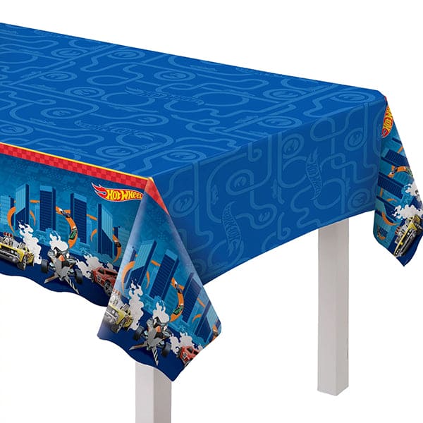 Hot Wheels Plastic Tablecover 54in x 96in