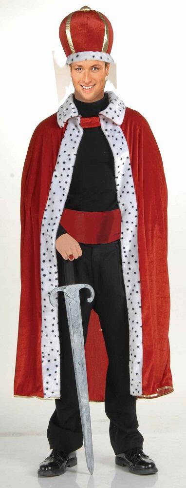 Red King Robe and Crown Set