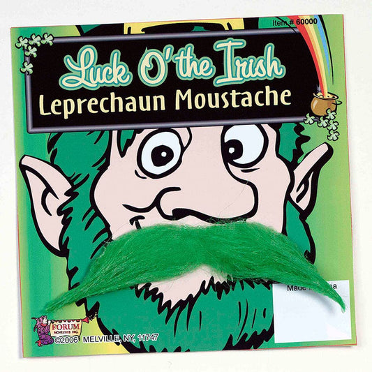 St Patrick's Day Green Mustache