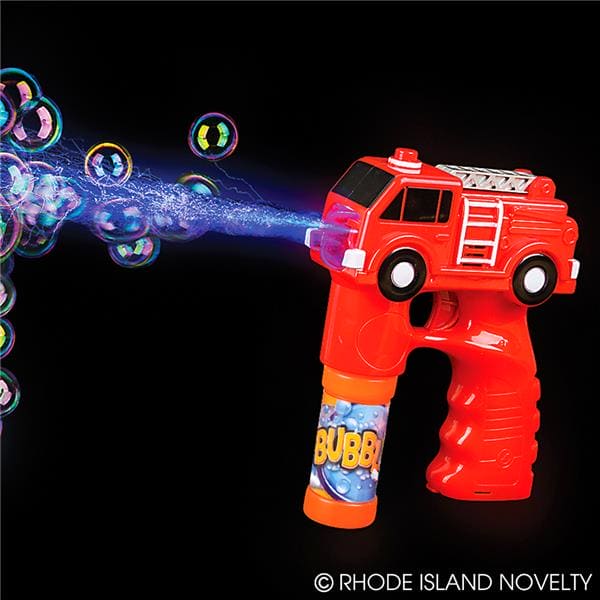 Fire Truck Light and Sound Bubble 5in Blaster