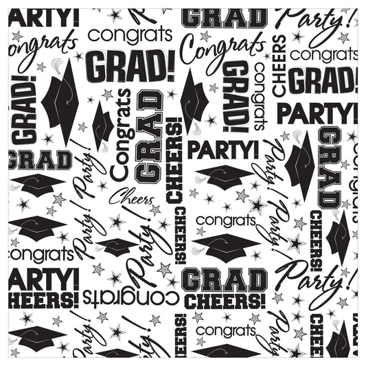 Grad Tissue Paper Black & White