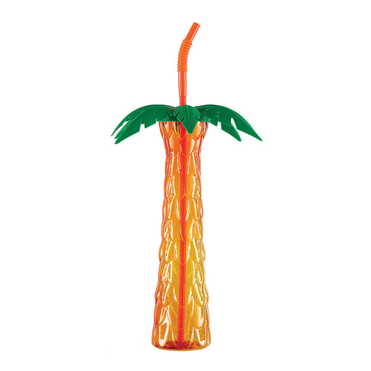 Palm Tree Jumbo Luau Hawaiian Drinking Cup