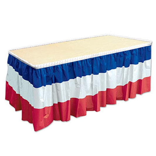 Patriotic Table Skirting