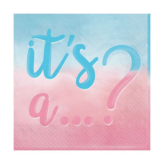 The Big Reveal Beverage Napkins 16ct