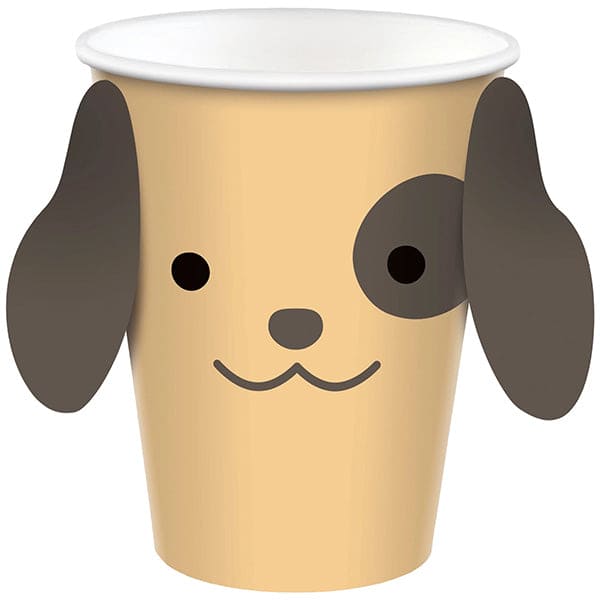 Pawsome Party 9oz Paper Cups with Ears 8ct