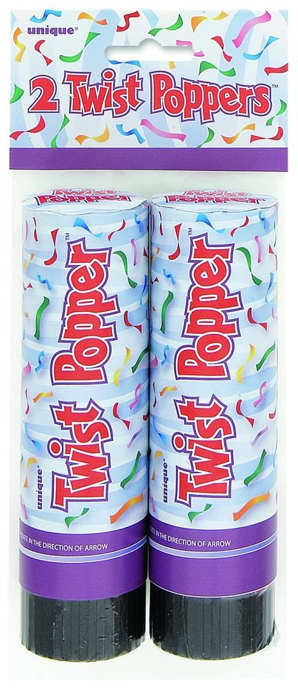 Twist 6in Poppers 2 Ct