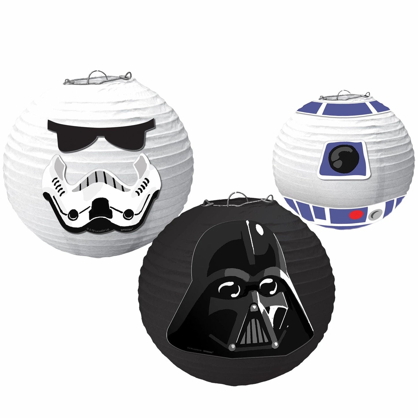 Star Wars Galaxy of Adventures Paper Lanterns with Add On's