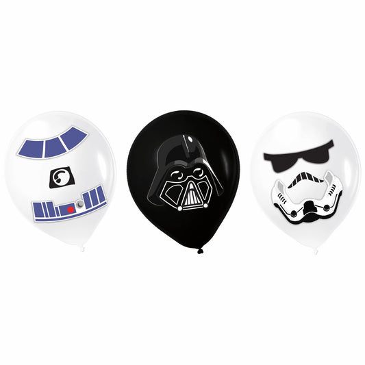 Star Wars Galaxy of Adventures 12in Latex Balloon Decorating Kit