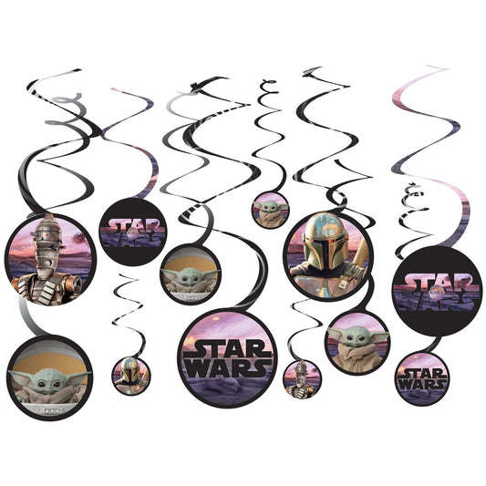 The Mandalorian - Baby Yoda Spiral Decorations