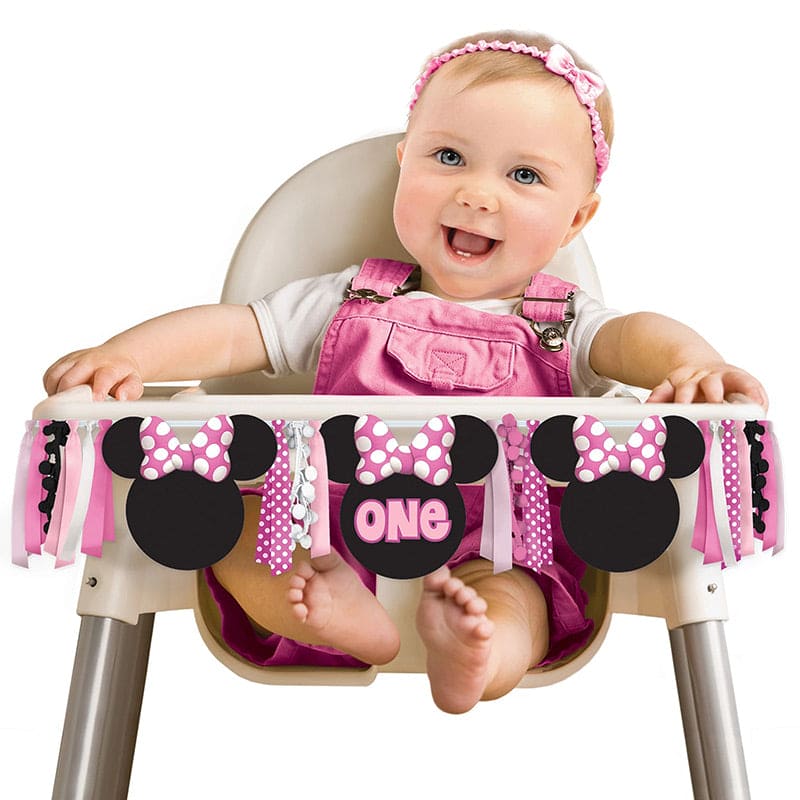 Minnie Mouse Forever Deluxe High Chair Decoration