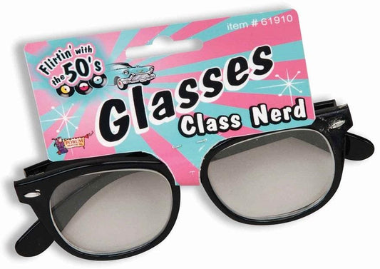 50's Class Nerd Glasses
