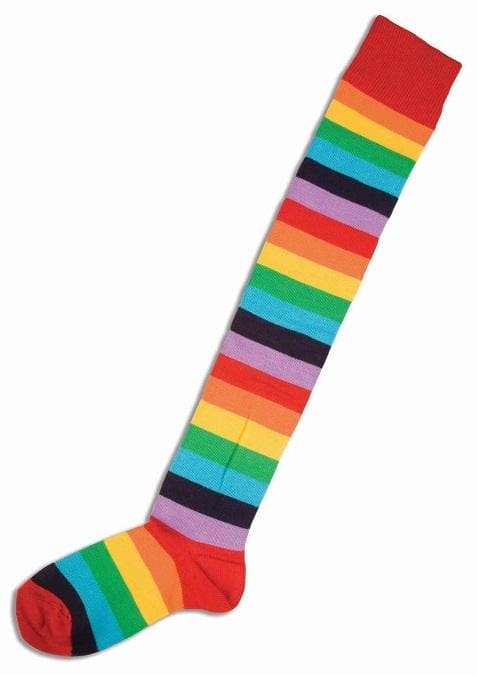 Multicolor Clown Socks