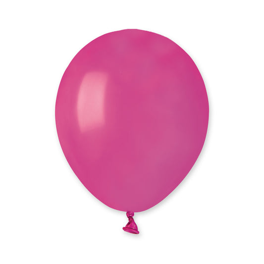 5" Latex Balloon Fuchsia (100)