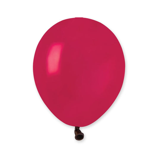 5" Latex Balloon Burgandy (100)