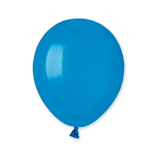 5" Latex Balloon Blue 100 Ct