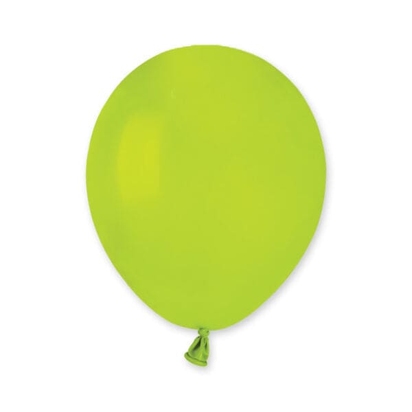 5" Latex Balloon Light Green (100)