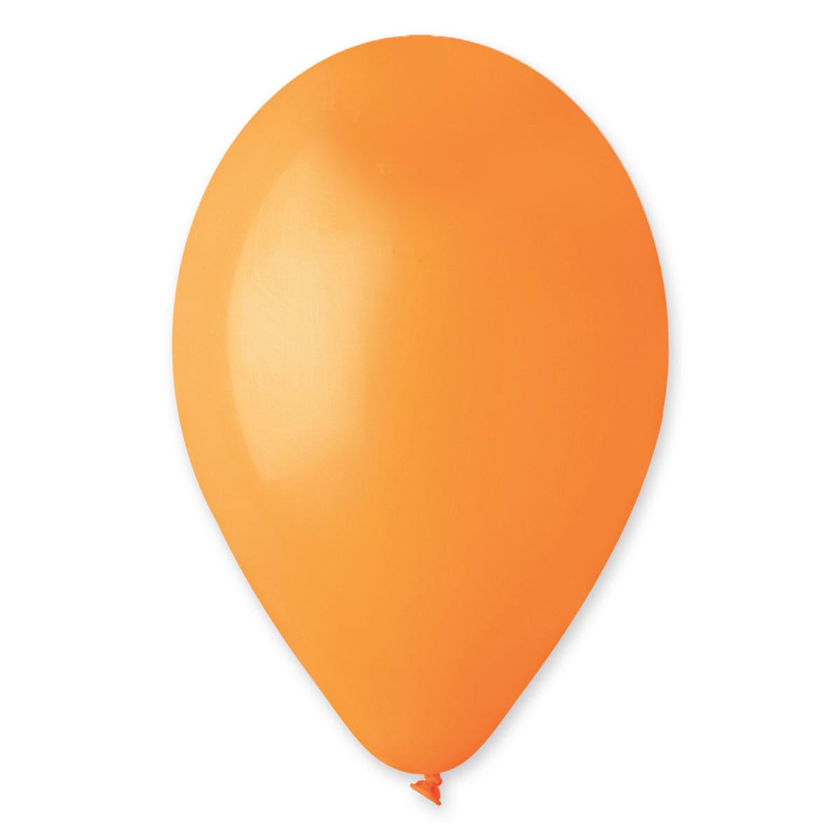 12" Latex Balloon Orange (50)
