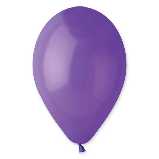 12" Latex Balloon Purple (50)