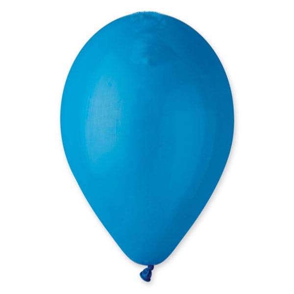 12" Latex Balloons Blue (50)