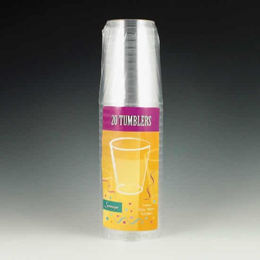 Clear Plastic Tumblers 10oz (20ct)