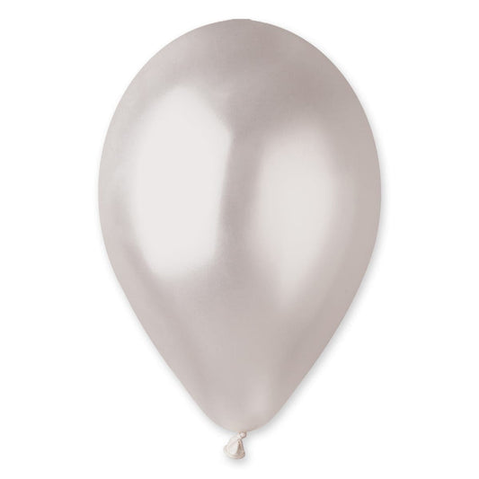 12" Latex Balloon Metallic Pearl 50 ct
