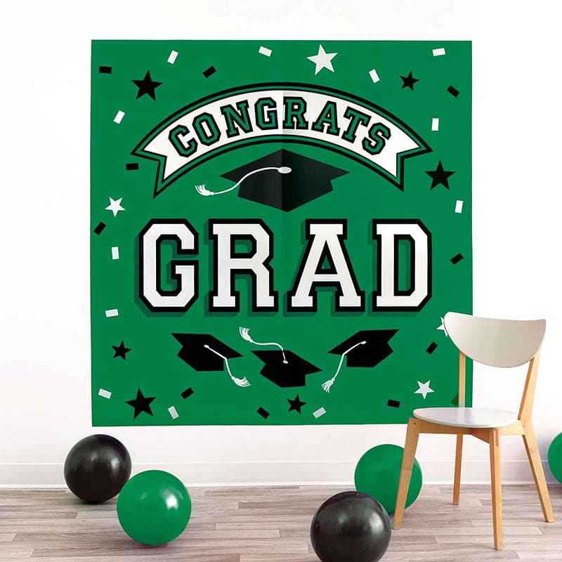 Grad Backdrop - Green